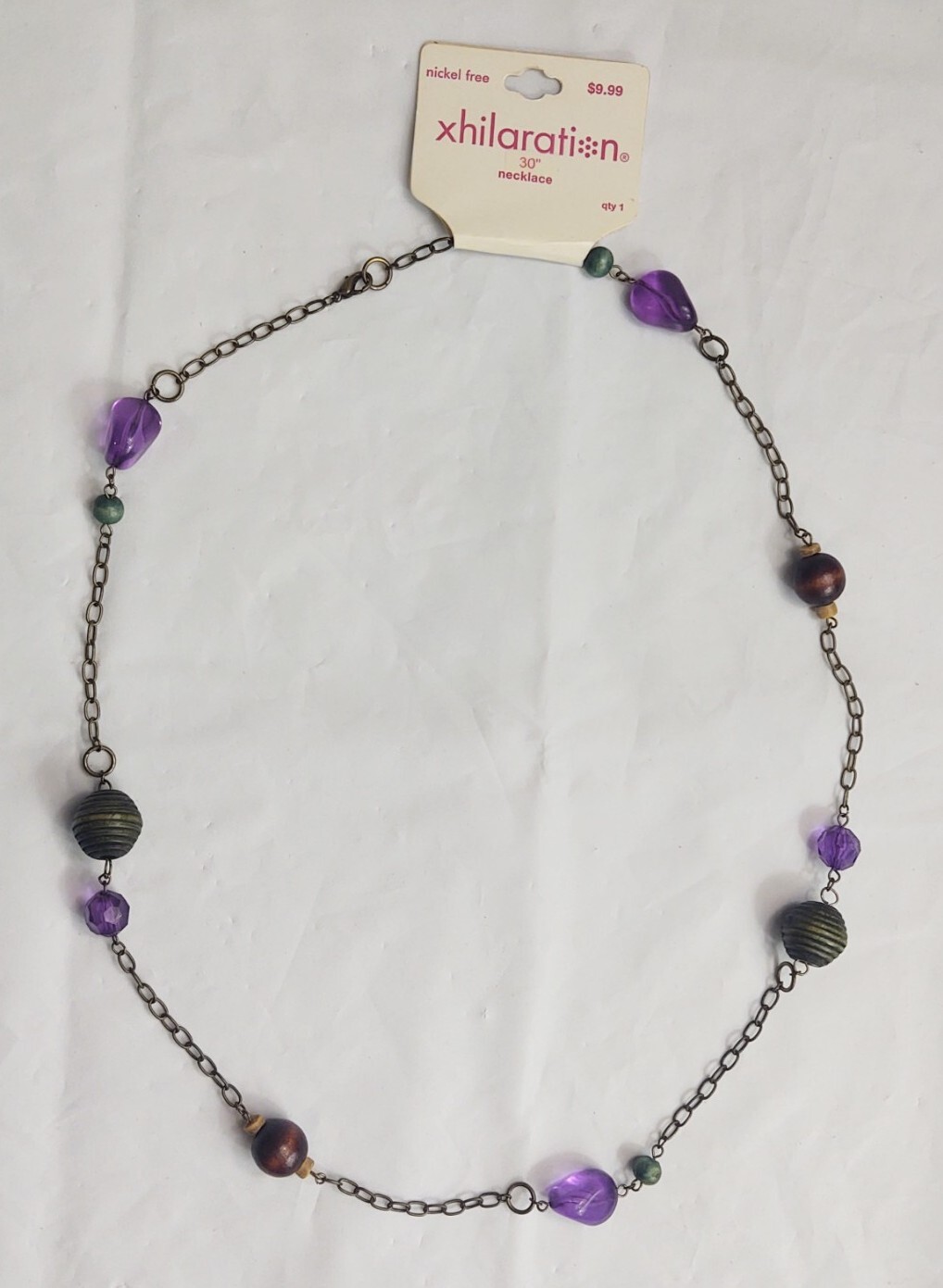 Target Xhilaration Nickel Free 30 Inch Beaded Necklace Women’s Costume Jewelry