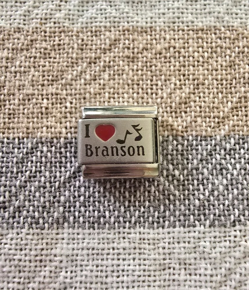 “I Love Branson” Italian Modular Charm 9mm FREE SHIPPING!!