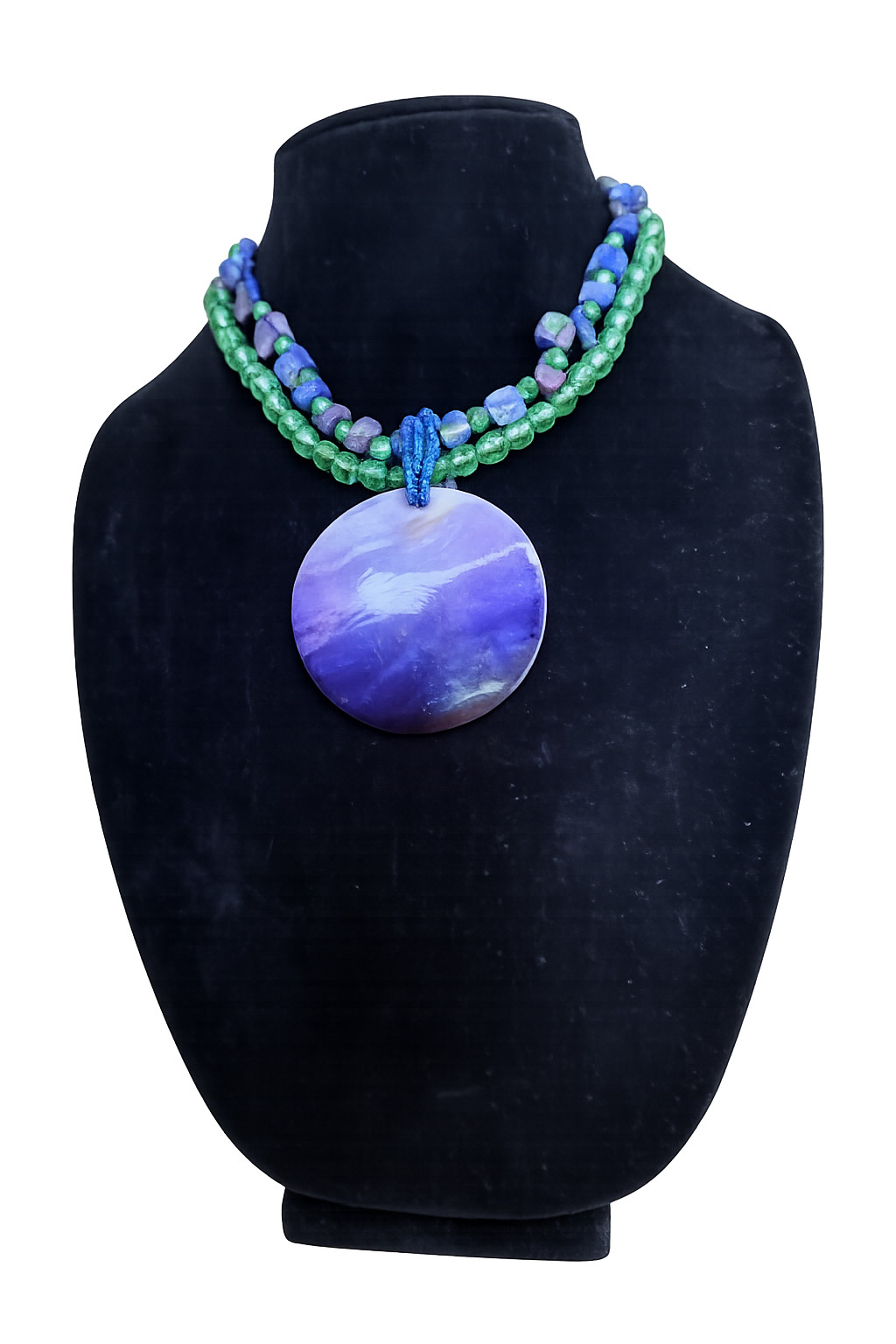 unbranded artisan/boho statement necklace