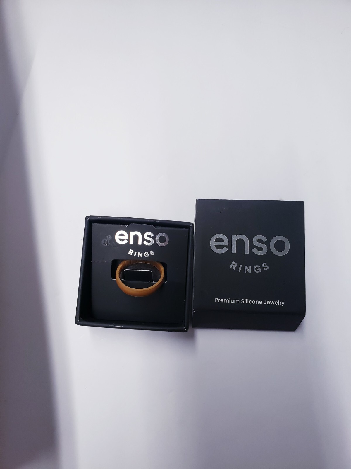 ENSO RINGS ELEMENTS CLASSIC THIN SILICONE RING – GOLD SIZE 8