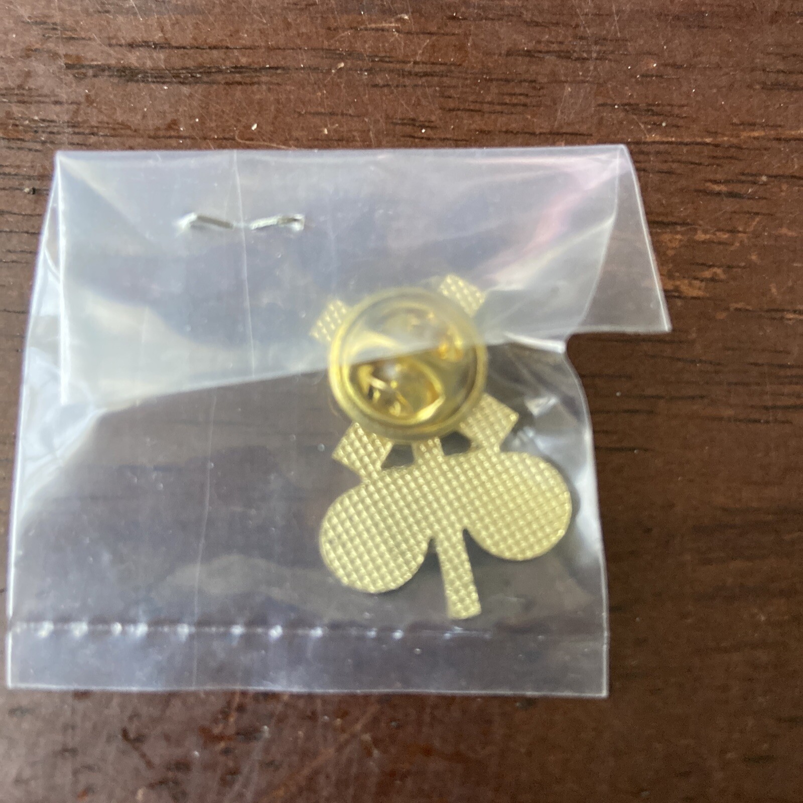 Operation Life Saver Medical Gold Tone Brooch Pin Railroad Crossing