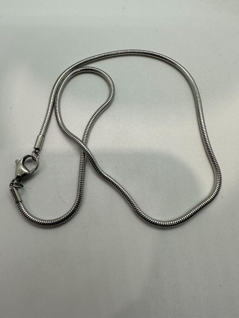 2.2mm Snake Link Chain / Necklace Stainless Steel B12