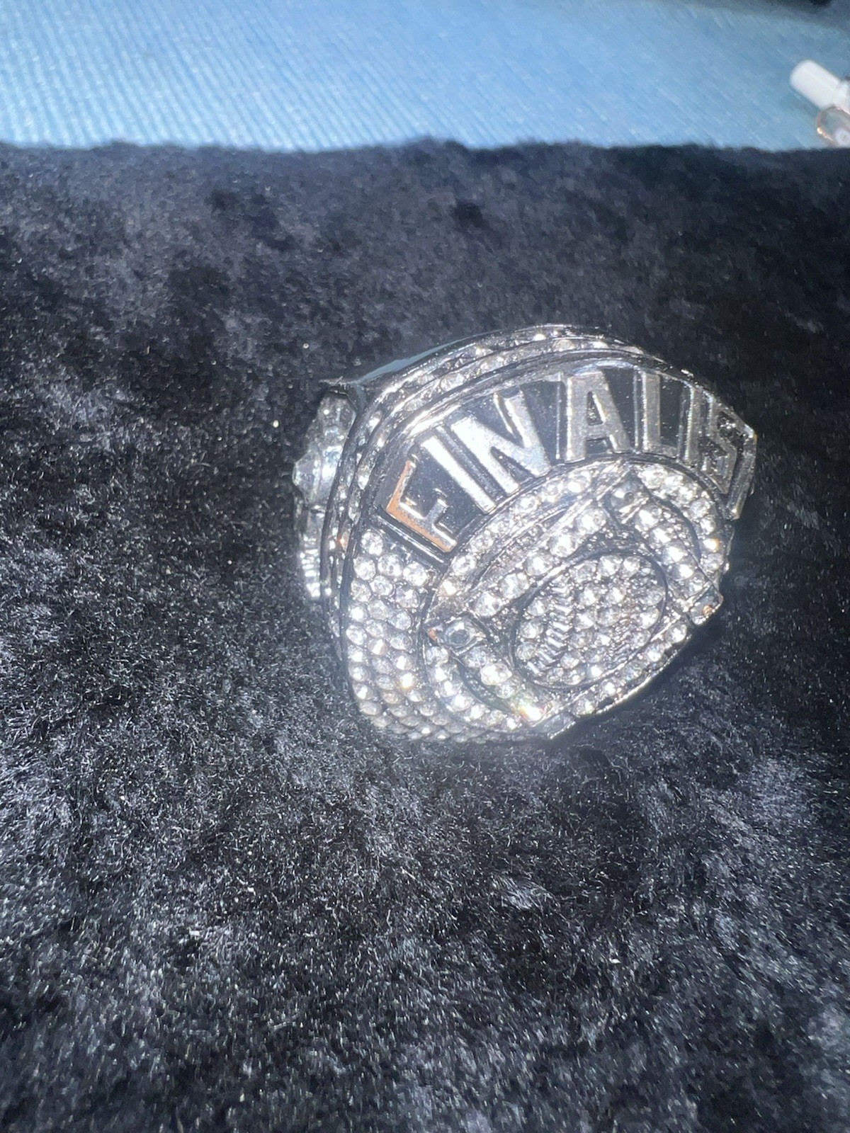 WOW Baseball Finalist Large Championship Style Ring Zinc Alloy Size 10(32)