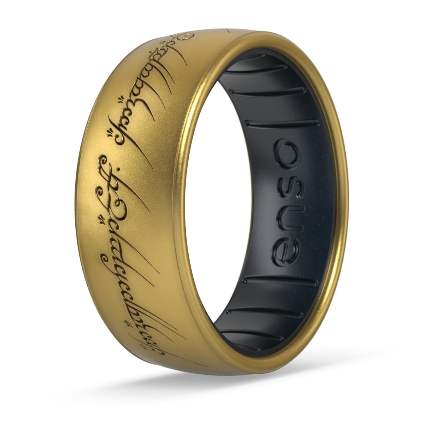 Lord of the Rings Collection – Comfortable DualTone Silicone Rings – The Ring…