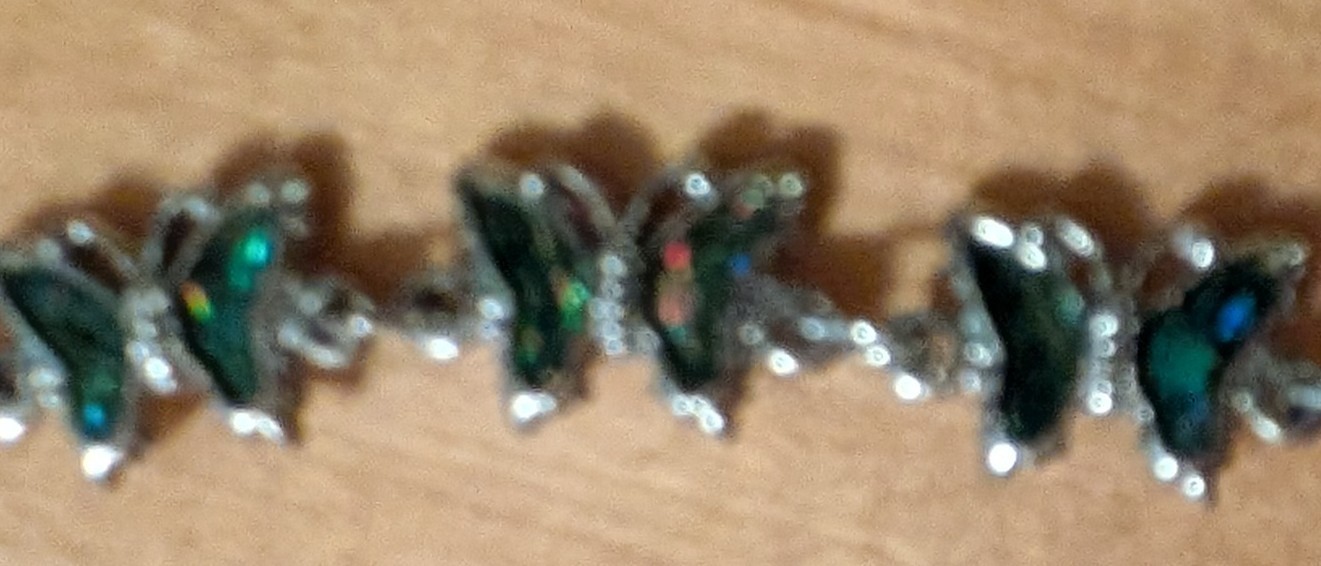 GREEN BUTTERFLY WRIST BRACELET