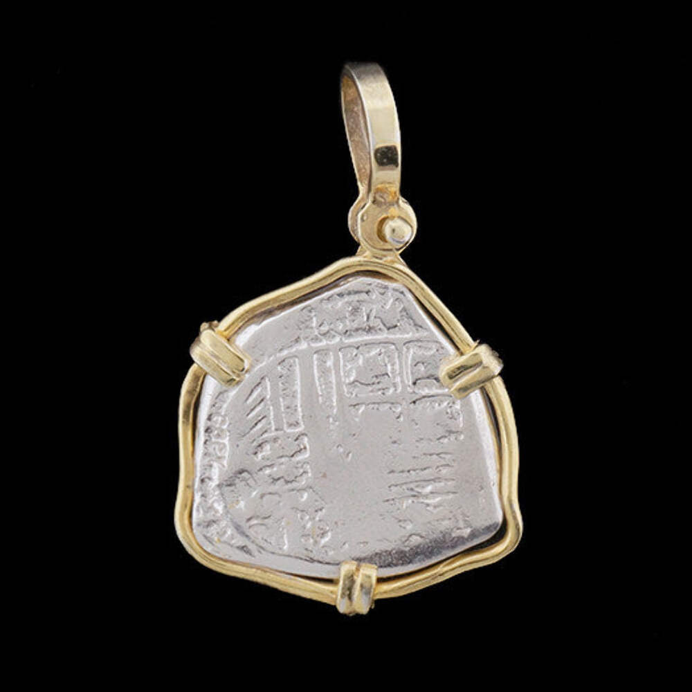 Atocha Sunken Treasure Jewelry – Tri-Shaped Silver Coin Pendant