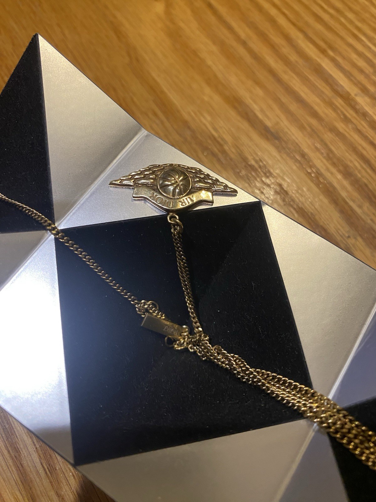 Dior x Jordan Wings Pendant Necklace