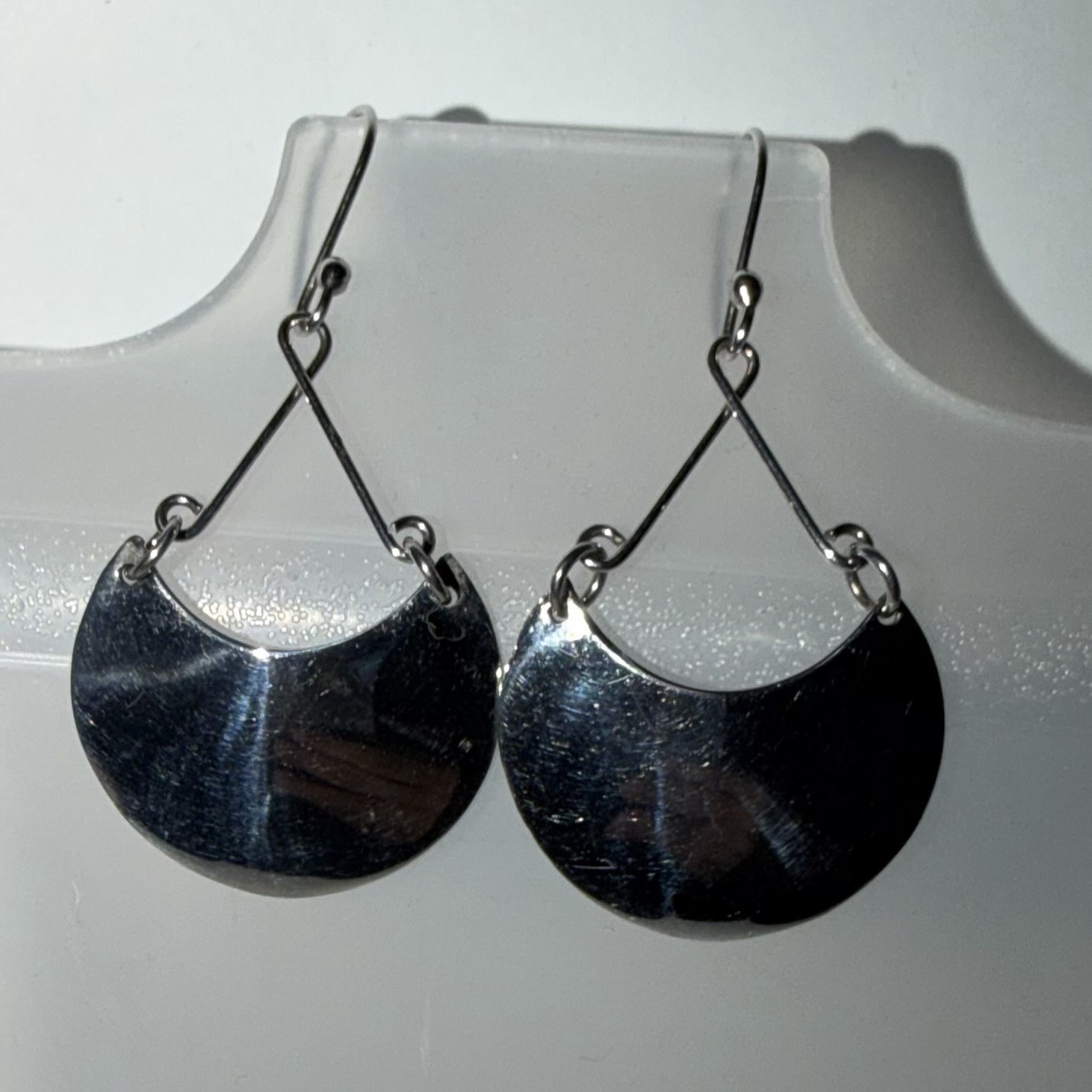 Sterling Silver 925 ATI MEXICO Dangle Drop Earrings