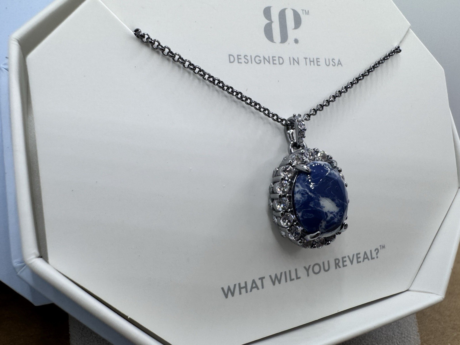 Bomb Party NK65924 The 2424 Necklace Lapis Mag/hema (bg 59)