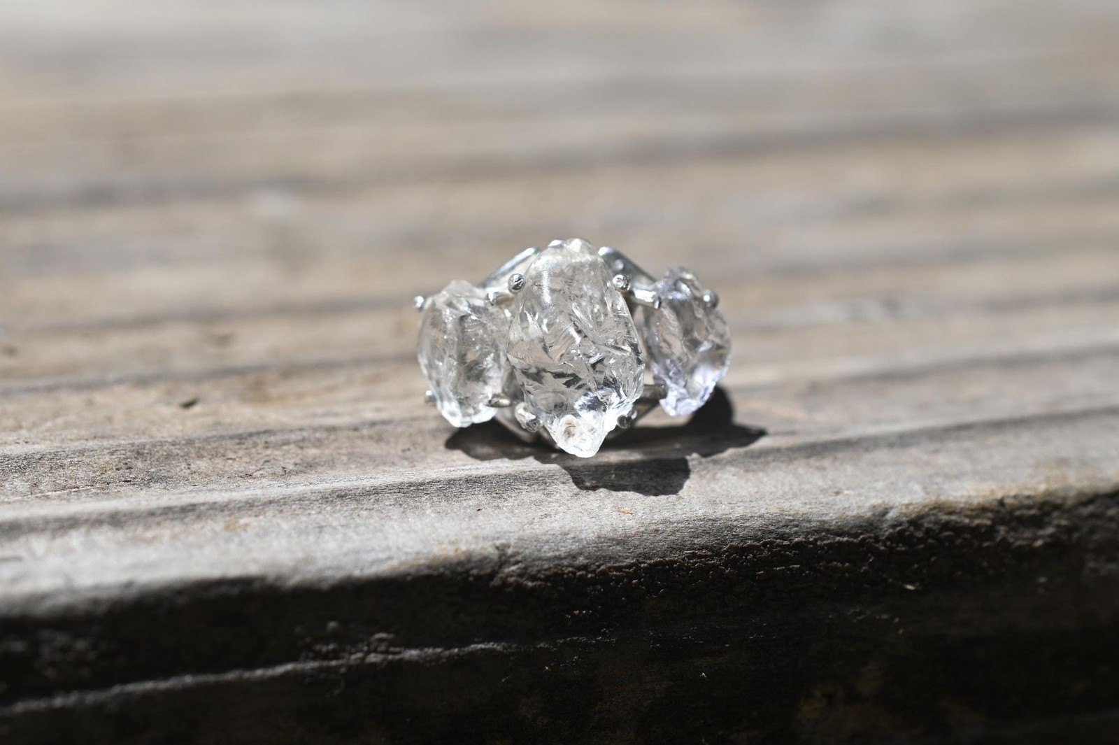 Engagement ring Lake county diamond sterling silver size 3 4 5 6 7 8 9 10 11 12