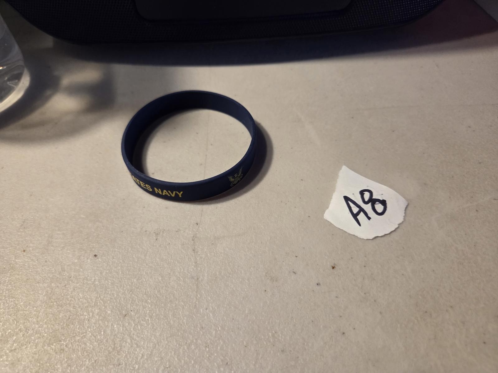 United State Navy Silicone Rubber Bracelet | Universal Size – Navy Blue