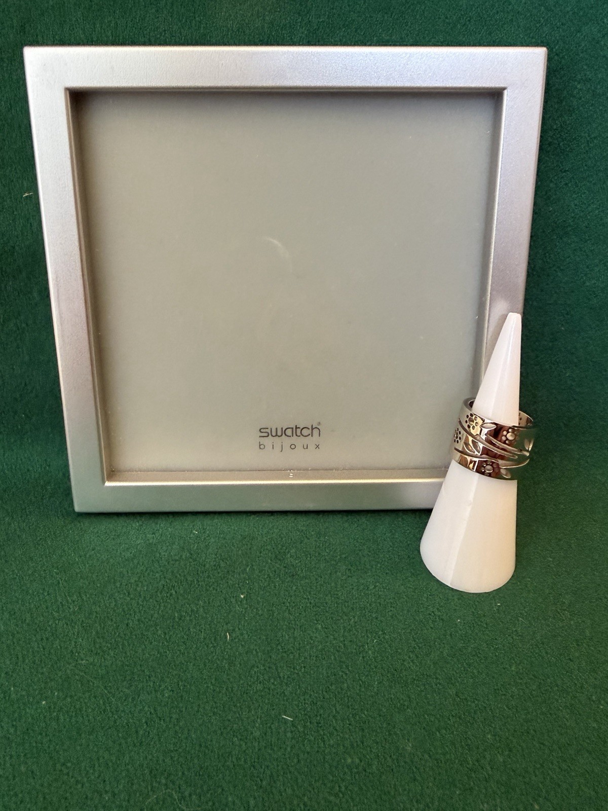 Swatch Bijoux Luludia Stainless Steel Ring Size US 5