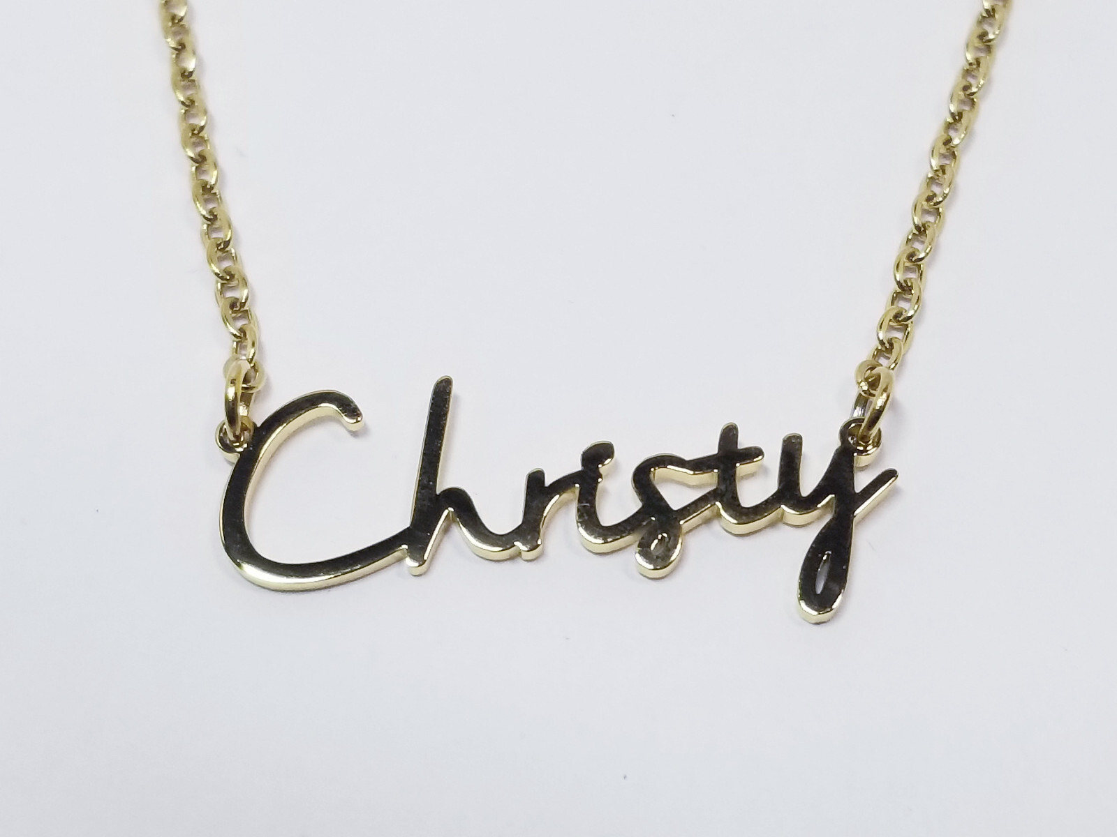 Faithful & Co. Personalized Inspiration Name Necklace