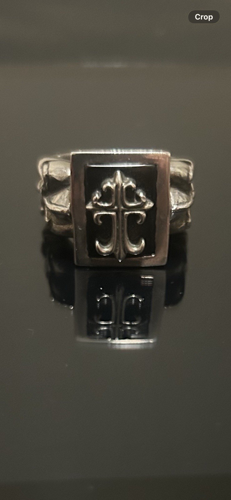 King Baby Fluer De Lis Ring 10.5 Men (Retired) Very Heavy