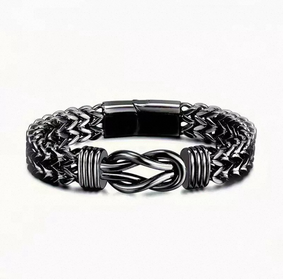 Knot Bracelet Gifts for Men Stainless Steel Bracelets Daily Wear Premium