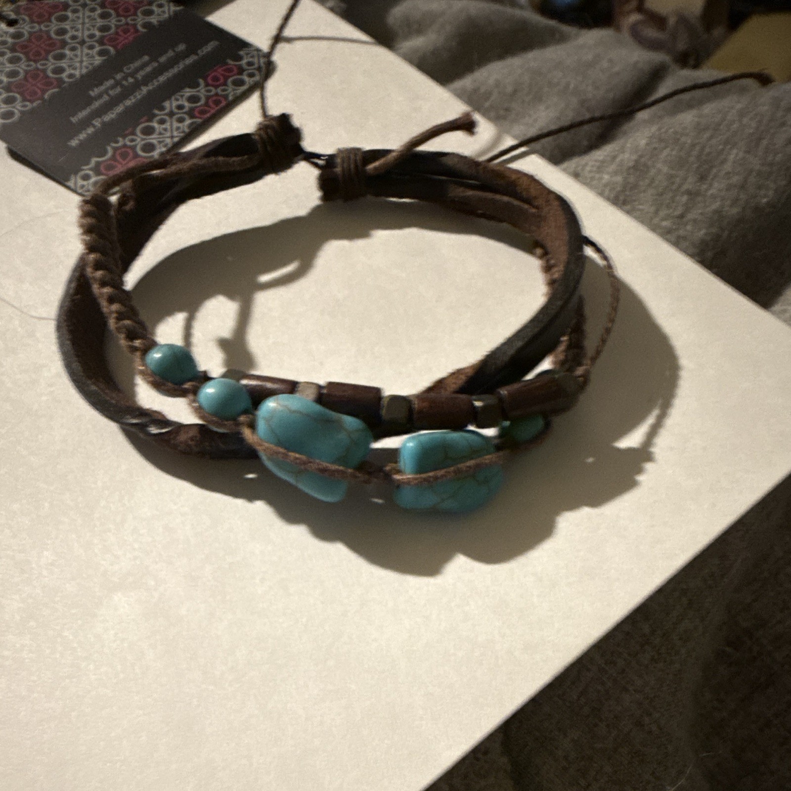 Paparazzi Bracelet Lot Bangle Cuff Chain Beaded Leather Snap Adjustable Signed