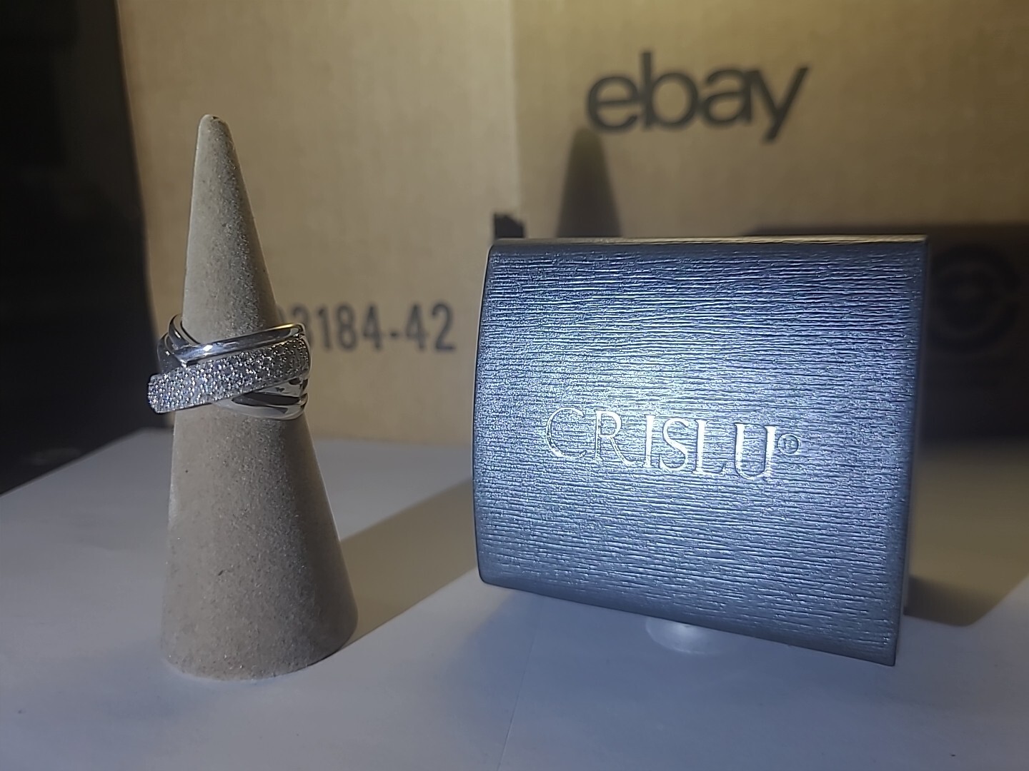 Crislu Sterling Silver Ring Jewelry New
