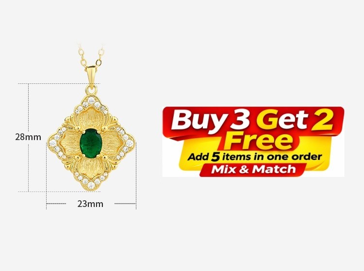 Buccellati Crystal Stud Earrings / Ring / Pendant / 18K Gold Plated Jewelry