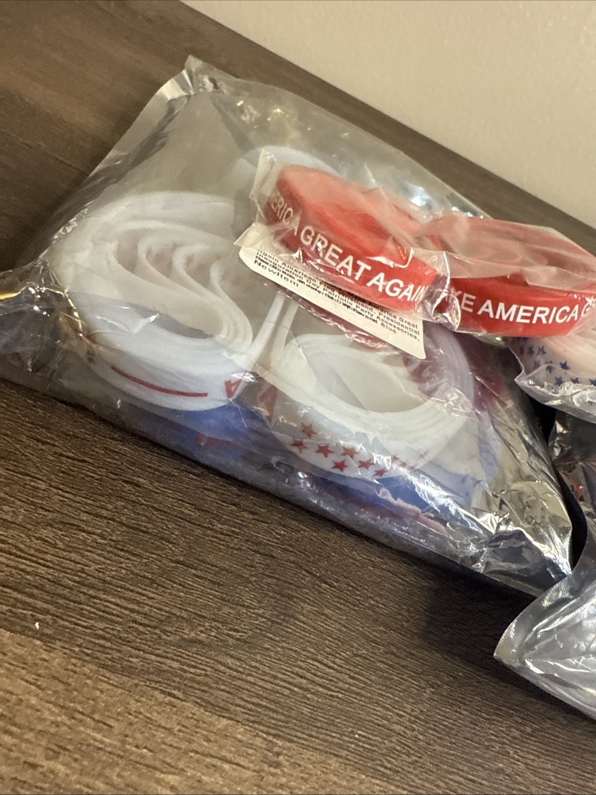 150 Pcs Unisex Donald Trump President Republican Bracelets MAGA Rubber USA