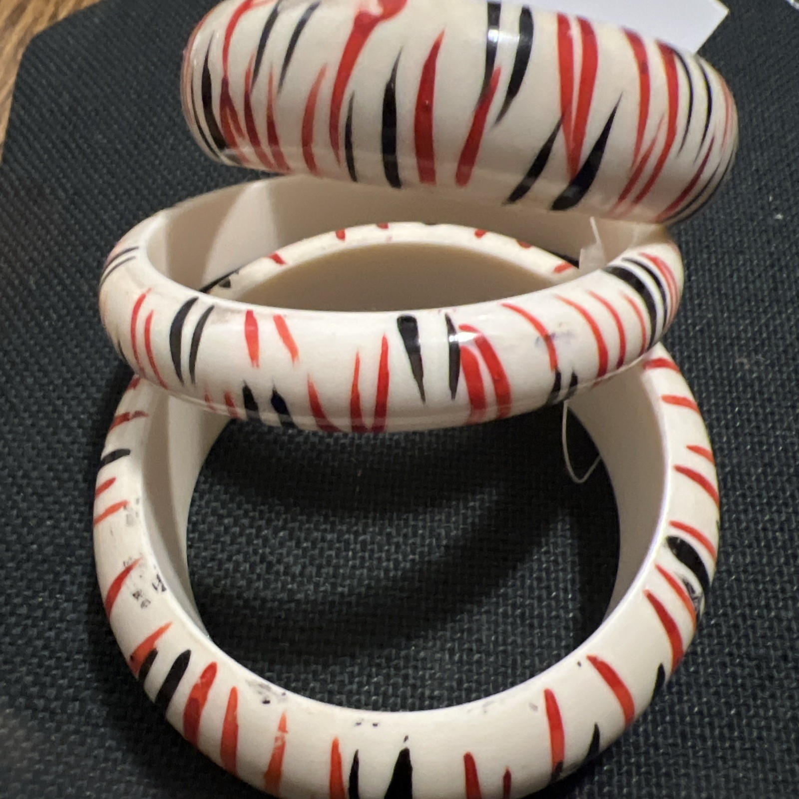 Set 3 Antika India cuff bracelet lead compliant 3 Widths Native Boho Design 81/4