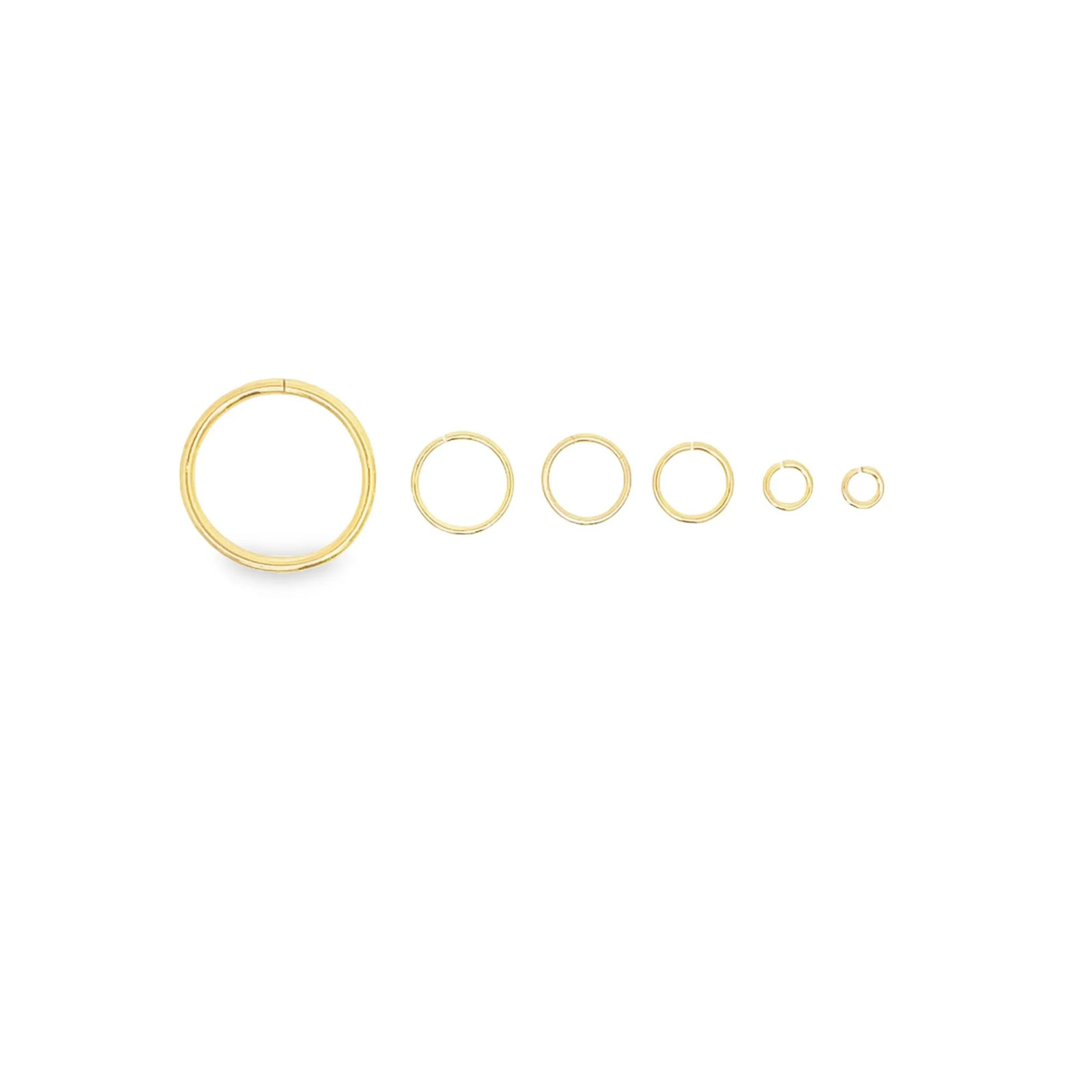 18K Gold Filled Jump Ring (25 Piece)