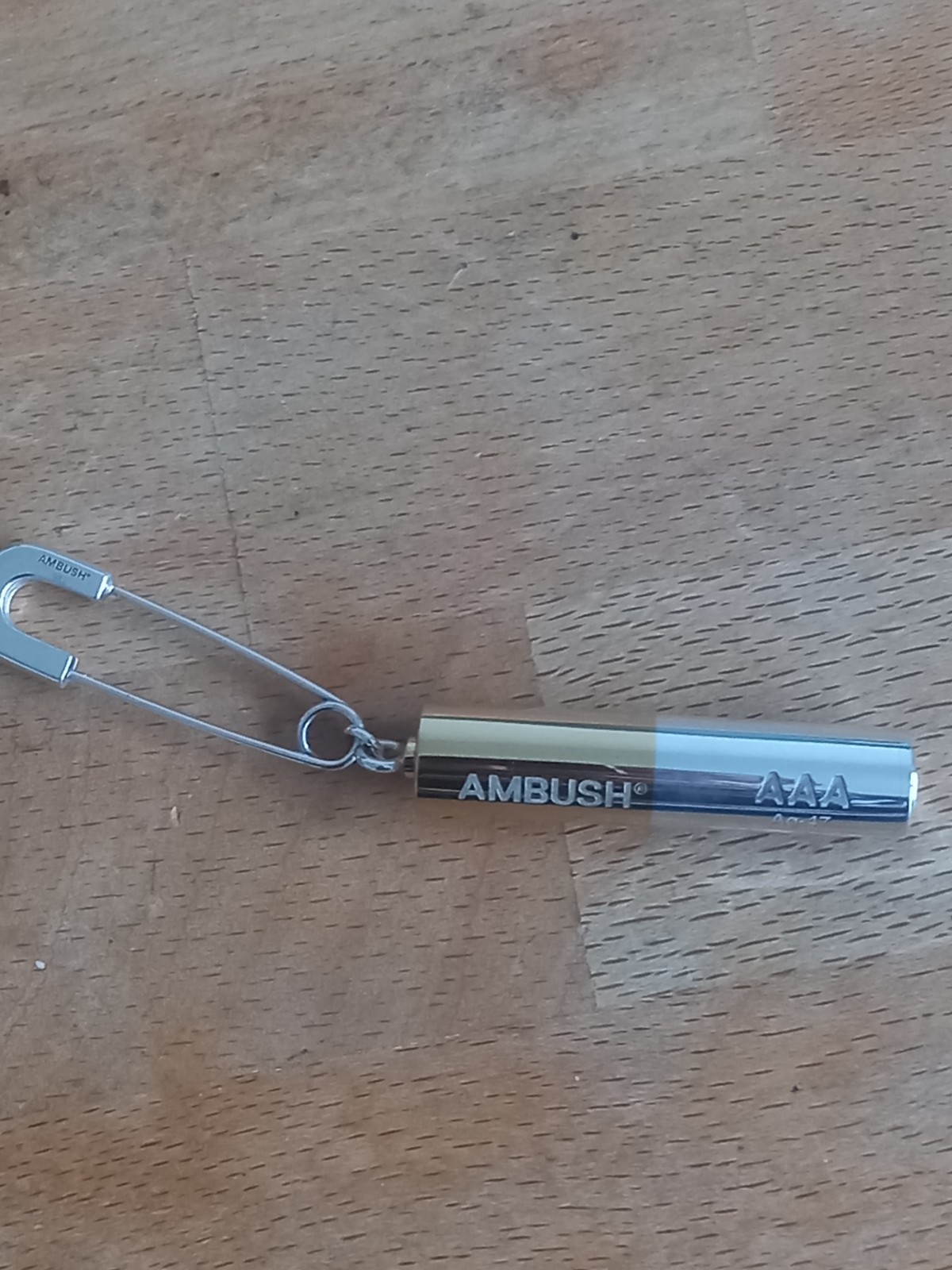 925 Silver AMBUSH Earring with Battery Charm in Silver and Gold £550, NEW