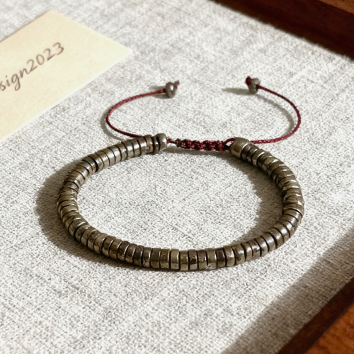 Natural Pyrite Stone Bracelet 4mm Beads Crystal Healing Reiki Protection Jewelry
