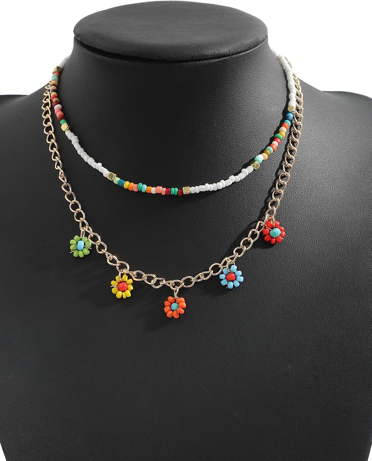 Roe Dolph Boho Beaded Surfer Choker Summer Necklace Pendant Stylish Beach Gift