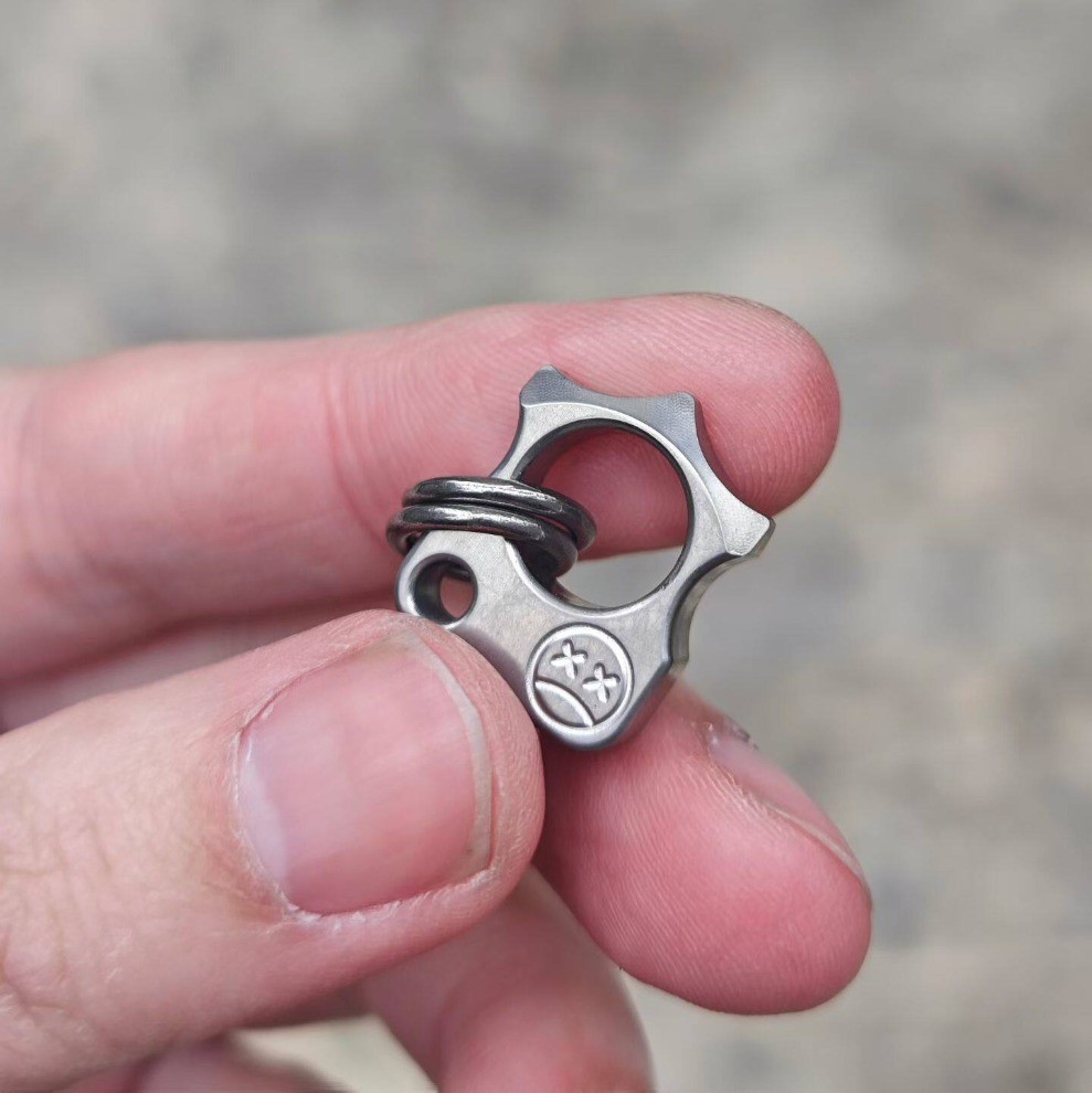 Zirconia/Titanium EDC Collection Expert EDC style jewelry Pendant
