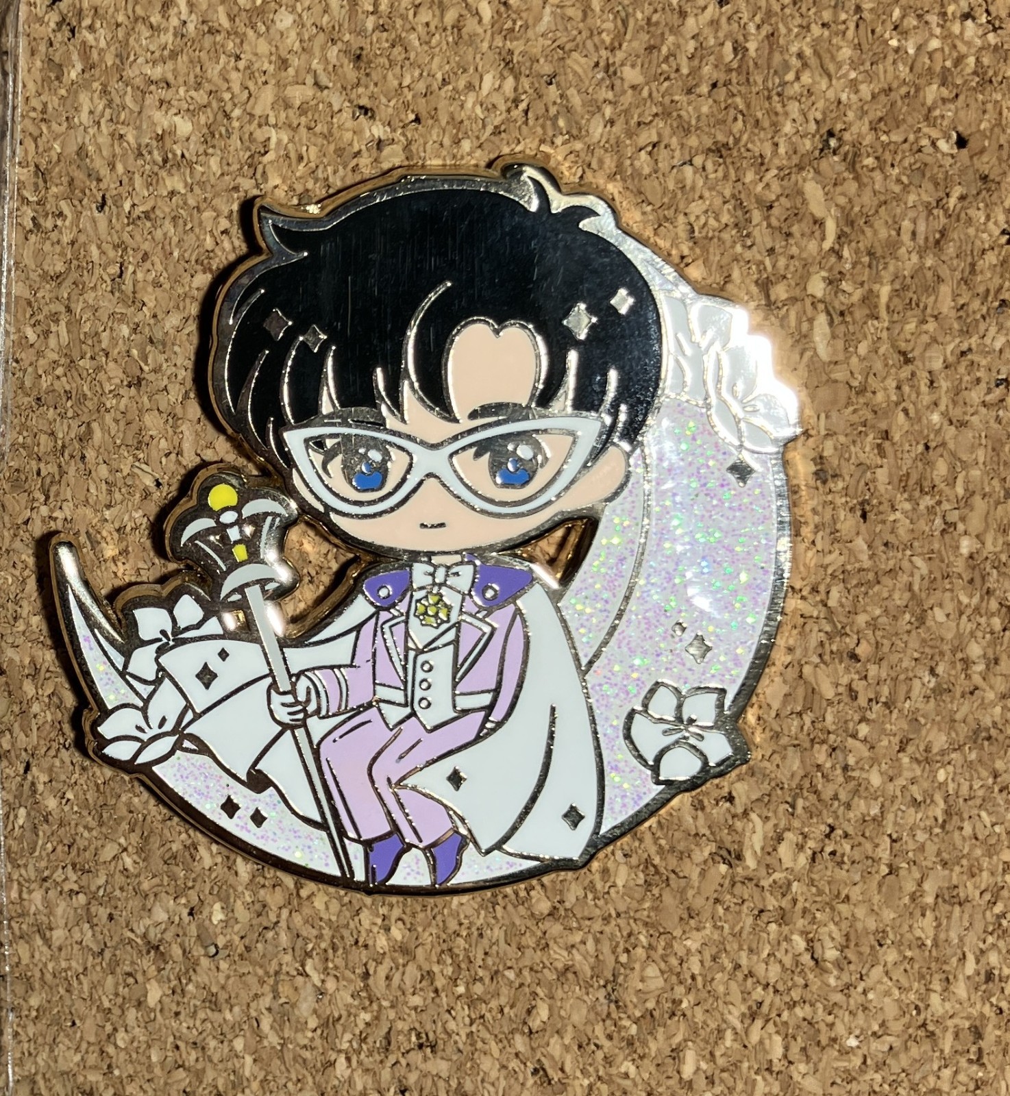 Fantasy Enamel Sailor Moon – Neo King Endymion chibi pin