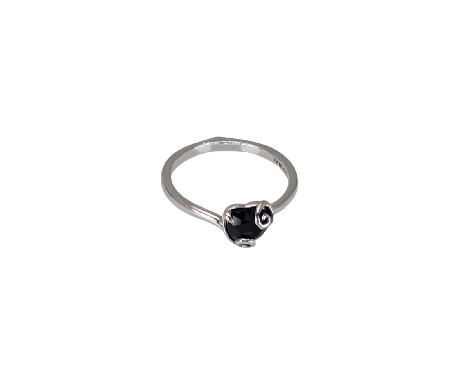 PANDORA Disney The Nightmare Before Christmas Jack Black Heart Ring 194733C01
