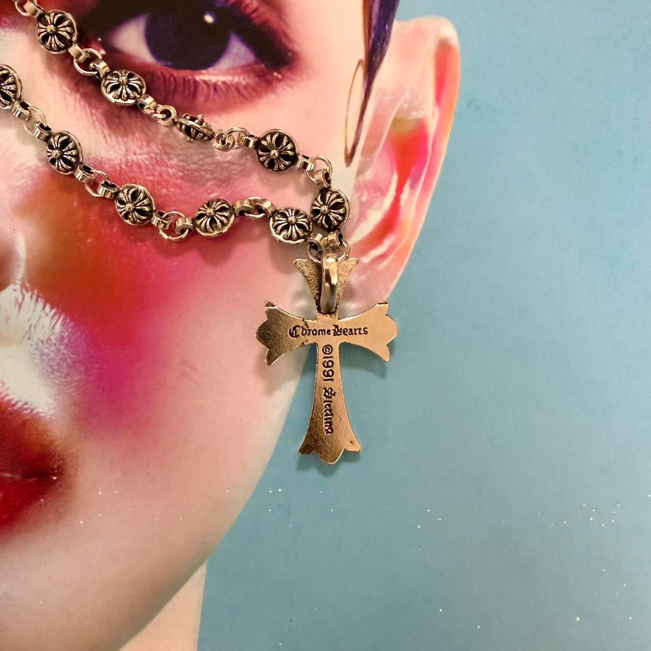 Chrome Hearts Gothic Cross Pendant – Type 2