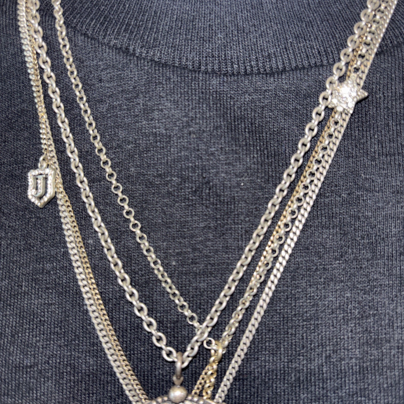 Juicy Couture Crown Layering Neckalace