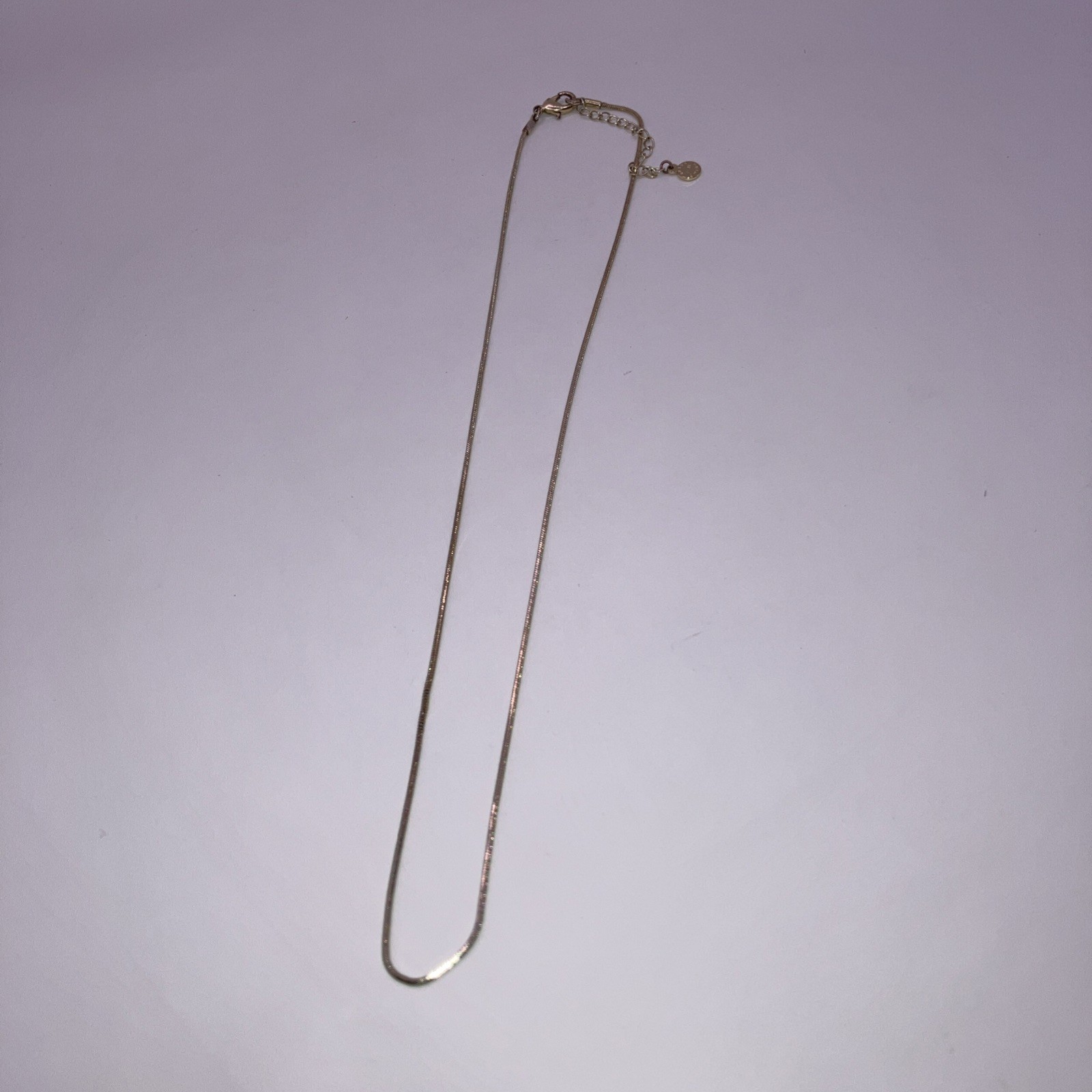 Brass JCM Chain Necklace Gold Tone China 20” with Extension