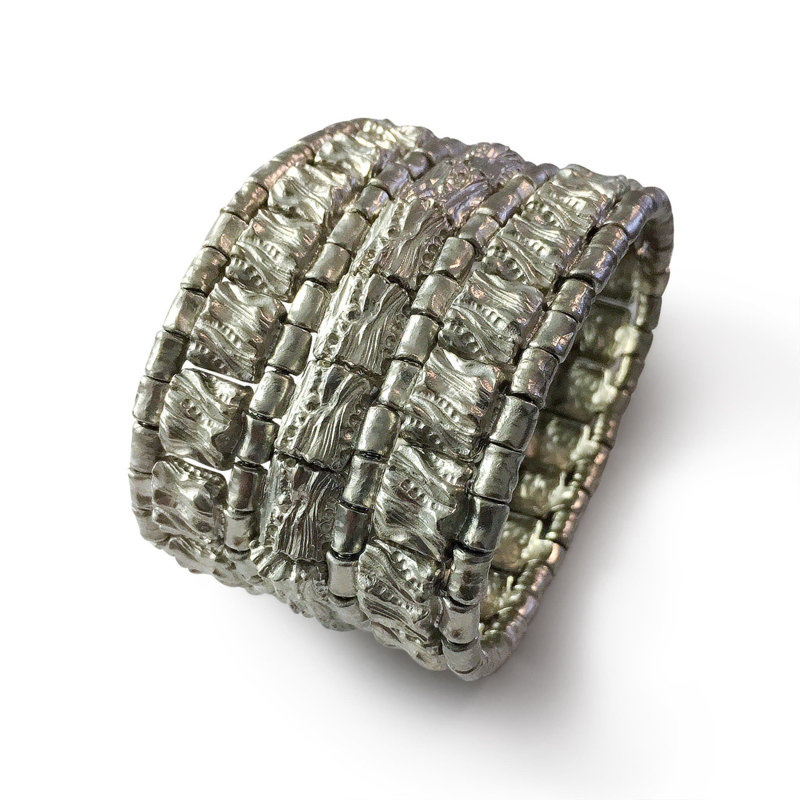 Giora’ Augusta Bracelet Rhodium Finish