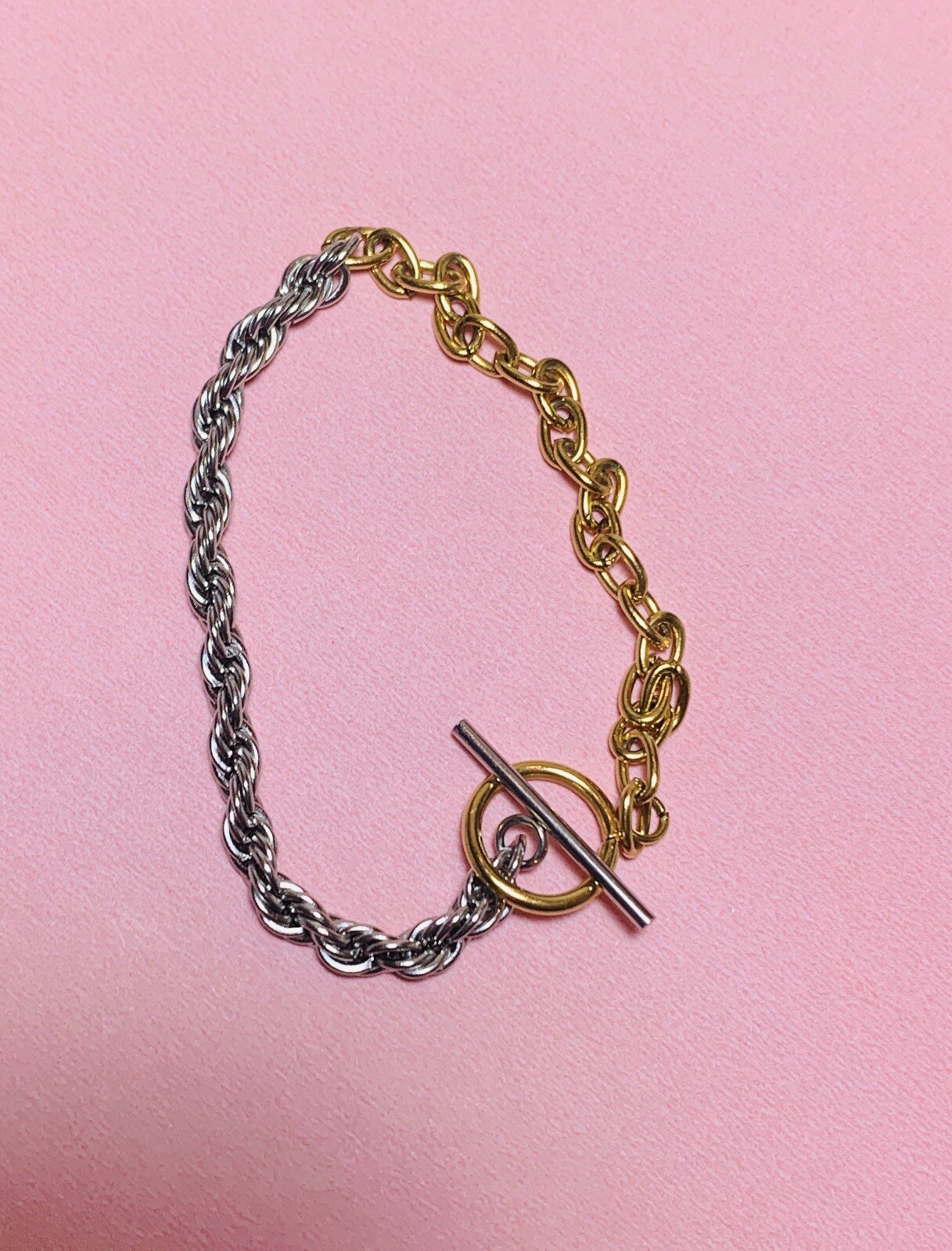 Plunder Bracelet Stainless Silver And Gold Color