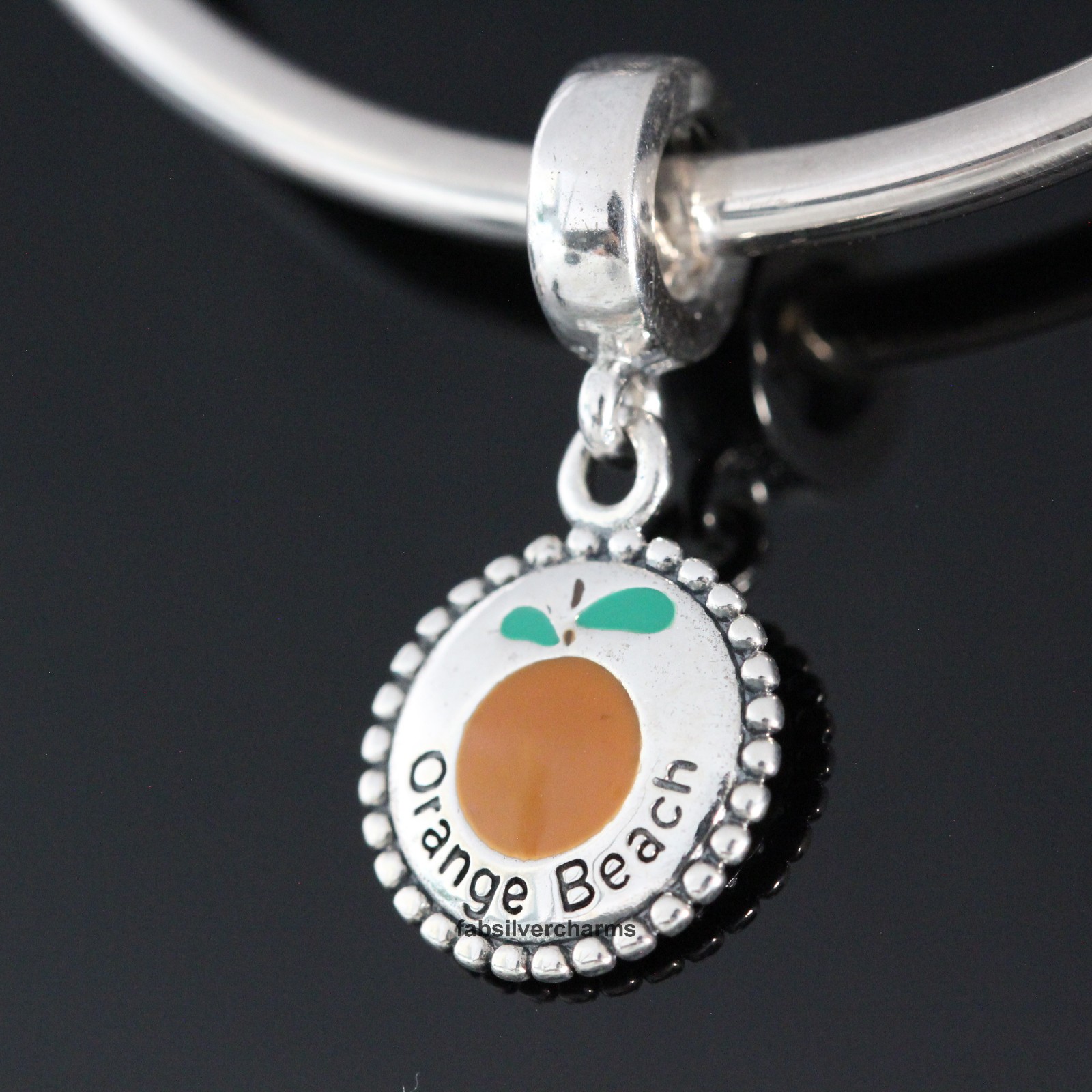 Authentic Pandora Orange Beach Alabama Exclusive Charm