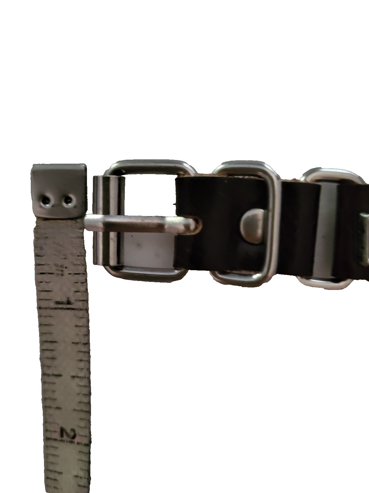 Iron Cross Brown Leather Strap Bracelet Biker Punk Rock Gothic Heavy metal