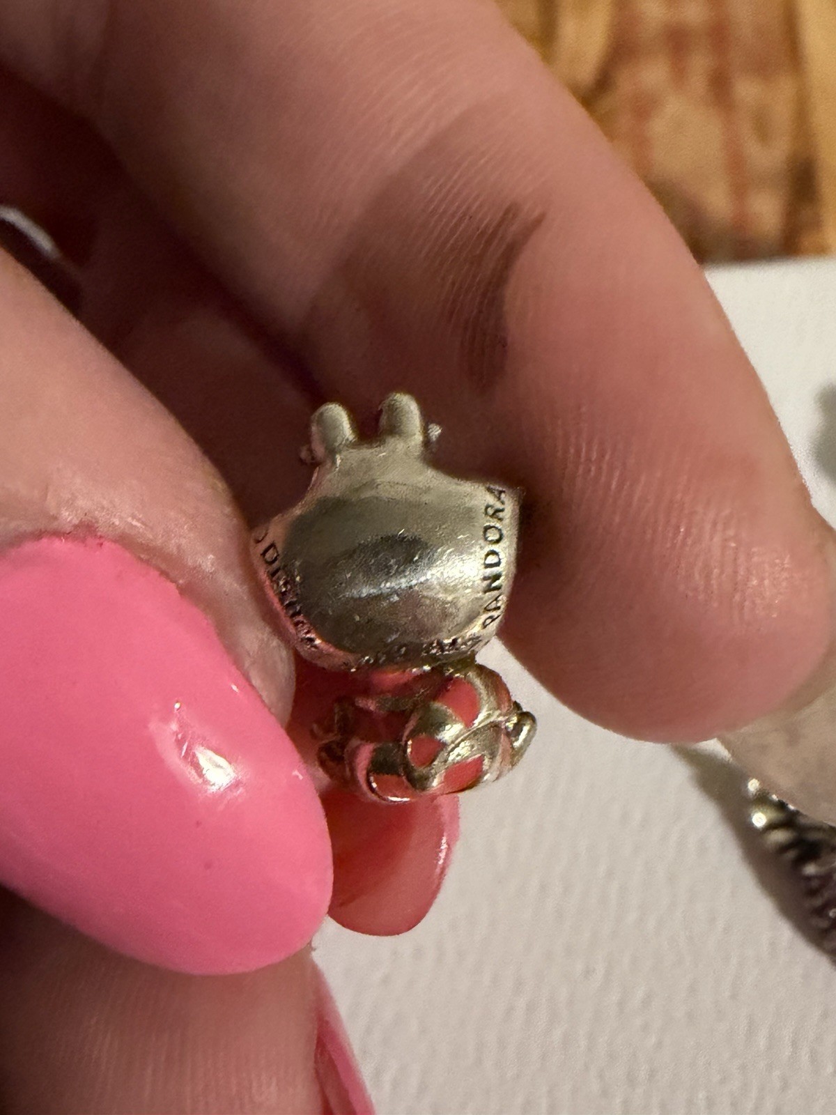 Pandora Disney Alice Wonderland Cheshire Cat Charm
