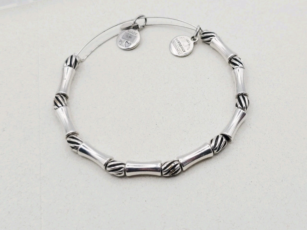 ALEX & ANI “Constellation ” Metal Beaded Round Silver Charm Bracelet ⭐️✨️🎁