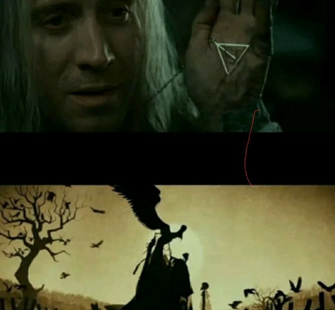 Harry Potter Movie Necklace Deathly Hallows Silver Gold Color Gift Pendant USA