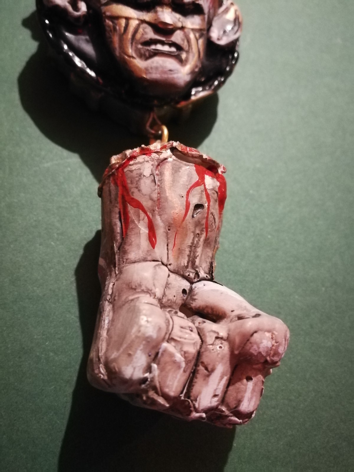Black Magic Force Dark Gothic Jewelry Punk Chunky Necklace Amulet Pendant Moloch
