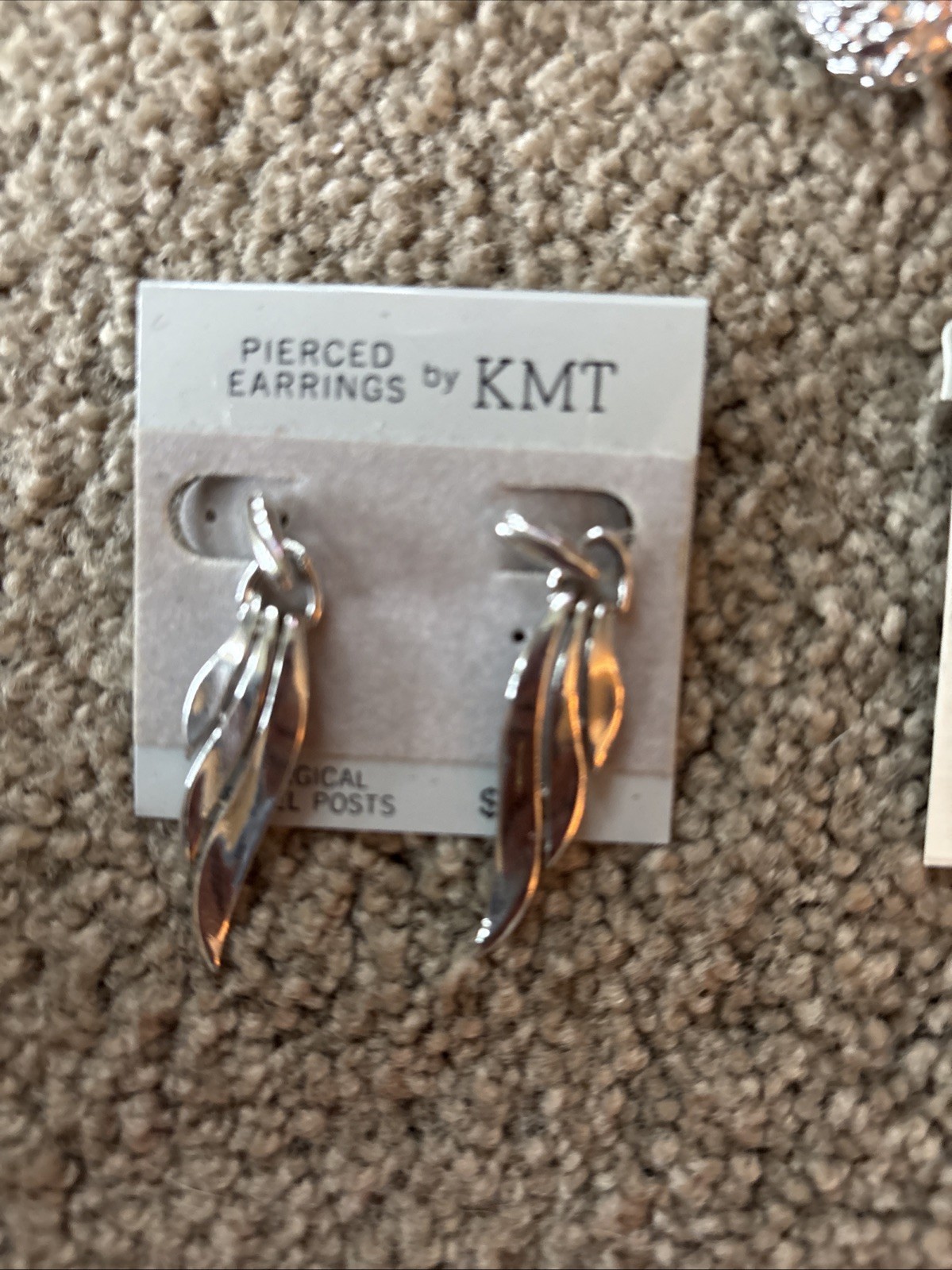 NEW Silver Color Pierced Earring All Shape Size Alfani, Monet, Trifari, Woodward