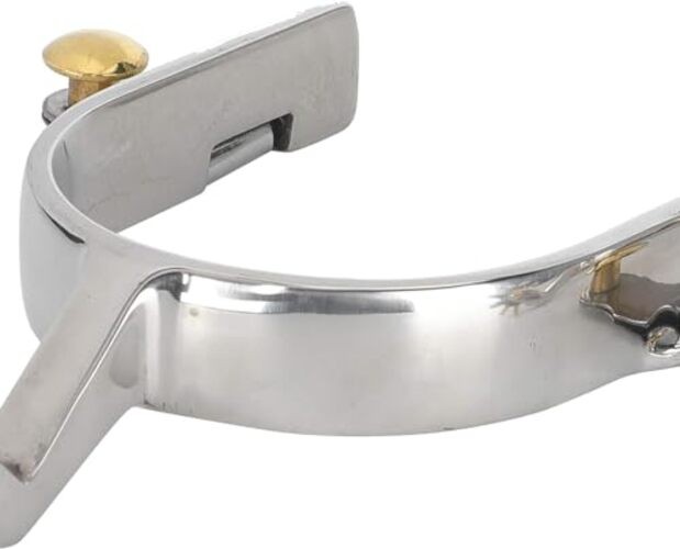 Western Cowboy Spurs, Paired with 6 Holes Spurs Belt, Western Cowboy Spurs