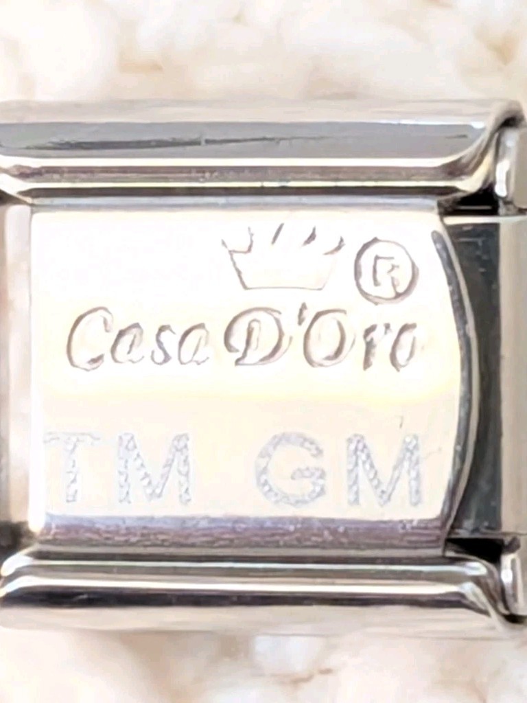 Authentic Casa D’ Oro Nascar Impala Car No. 55 Italian Charm 9mm Classic K181