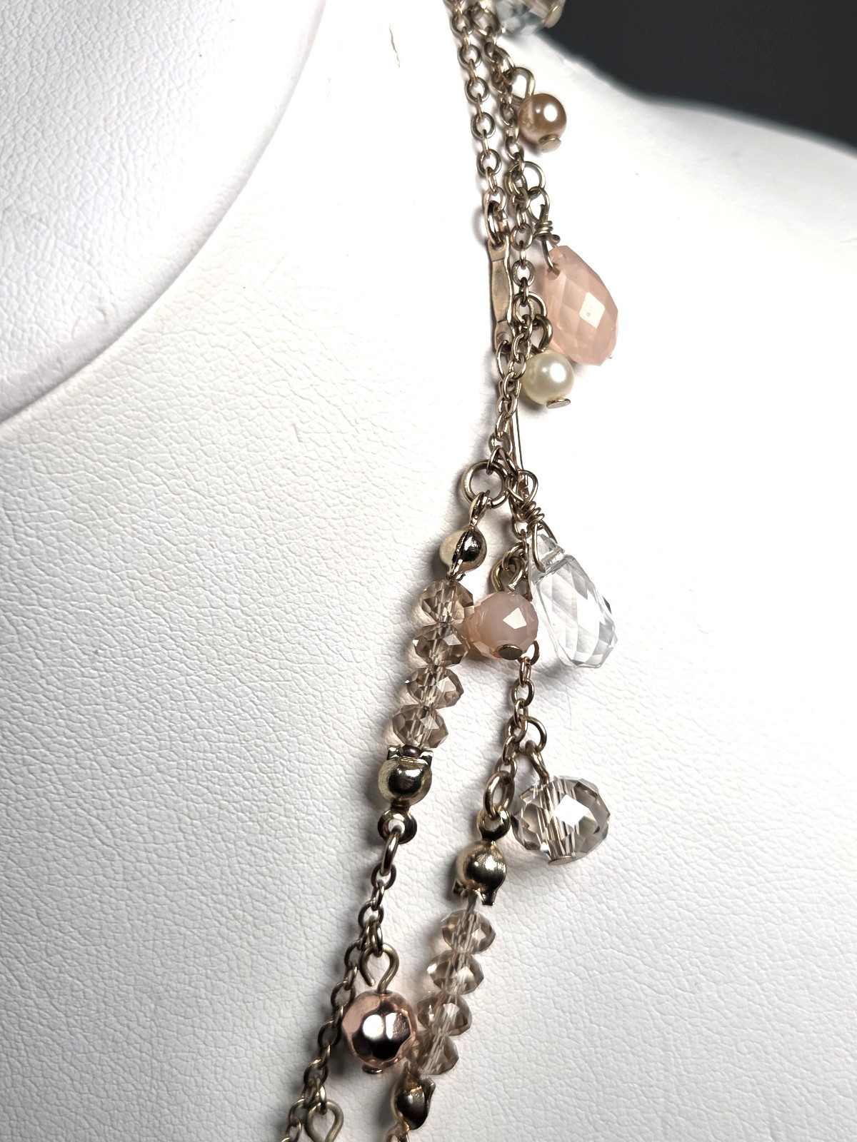 Loft Chain and Crystal Necklace