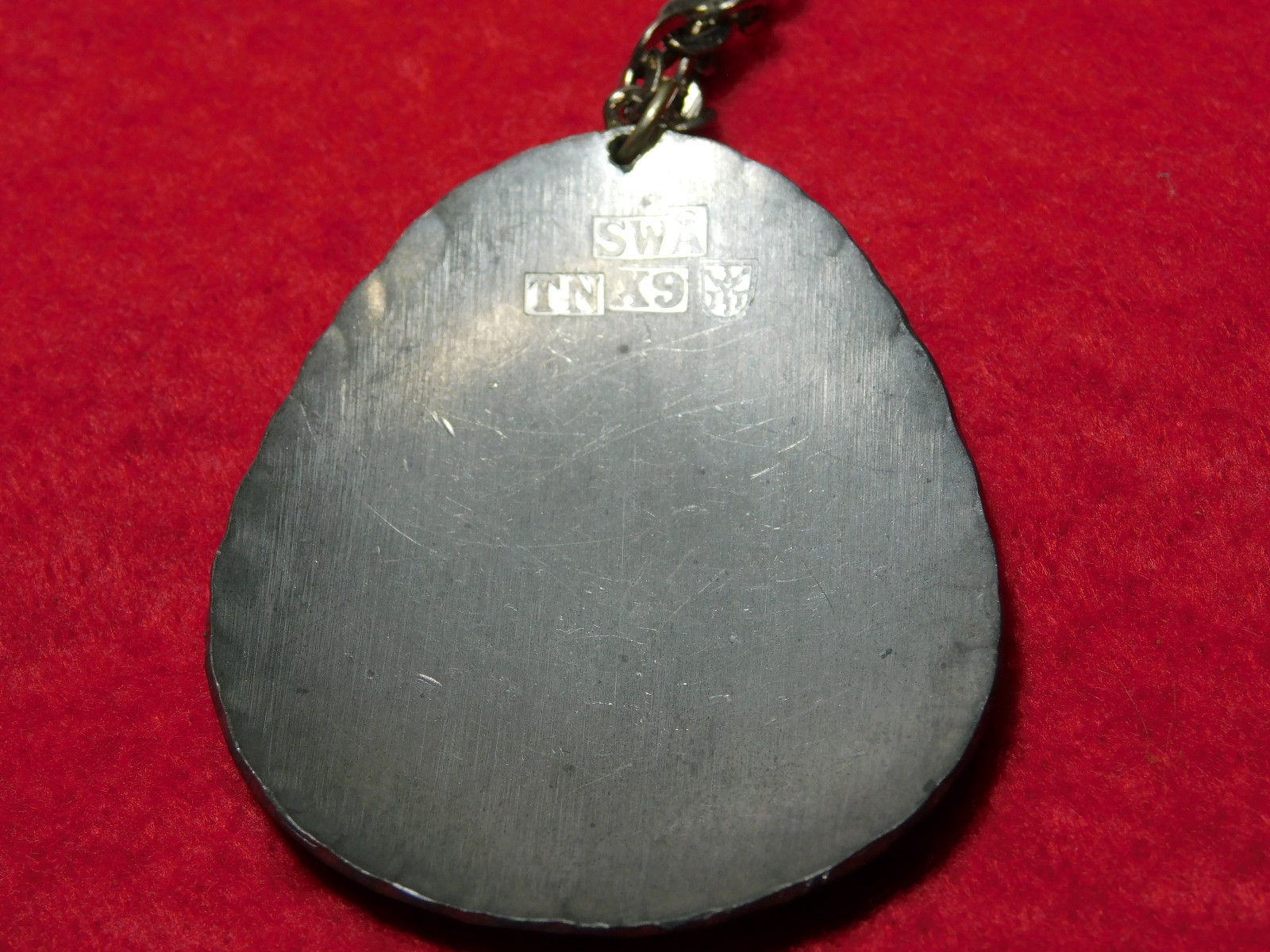 Norrbotten SWA TN X9 Sterling Pendant 26″ Necklace in Very Good Condition