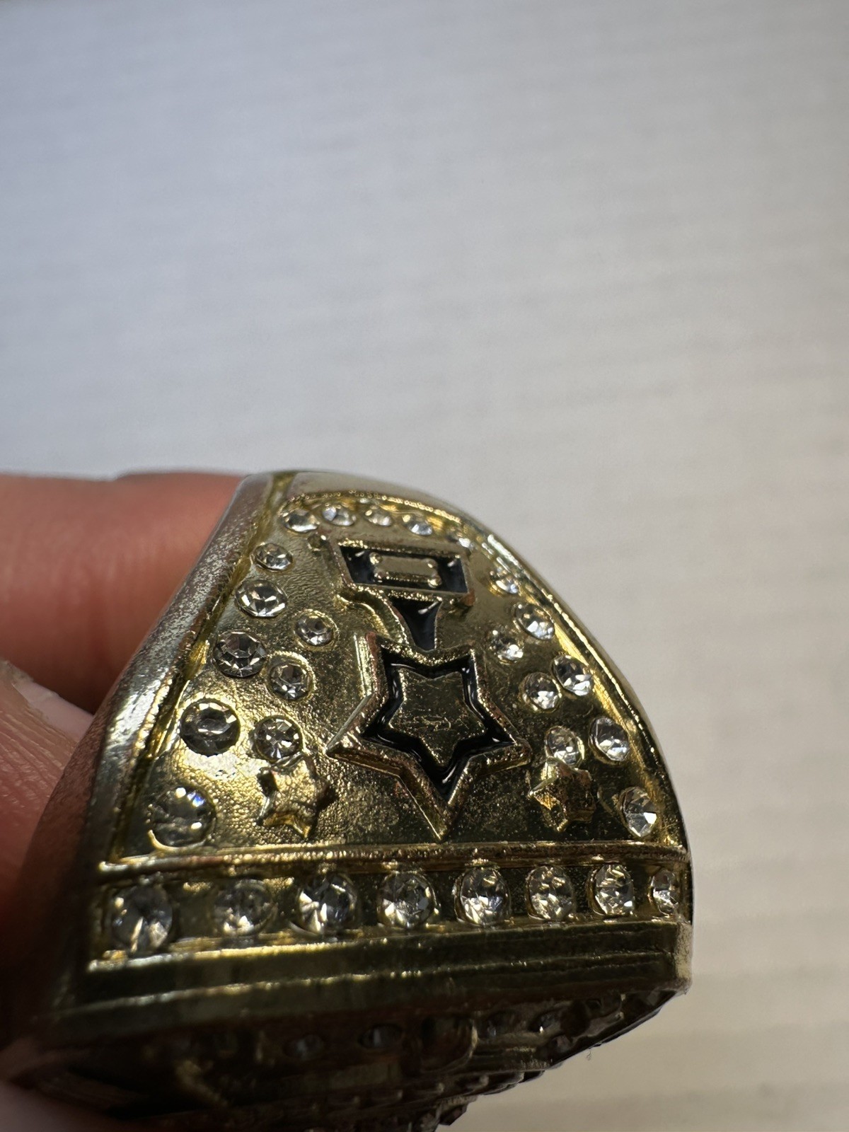 Baseball Championship Ring Trophy Award Gift Tournament Champions Finalist × 12