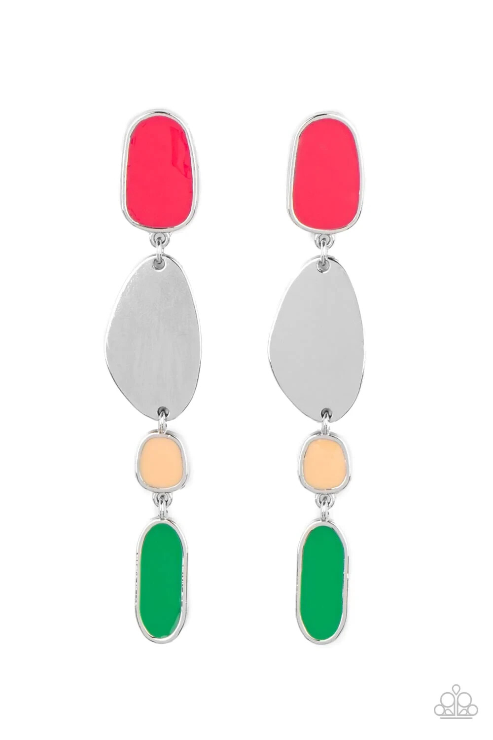 Paparazzi DECO BY DESIGN multi earrings