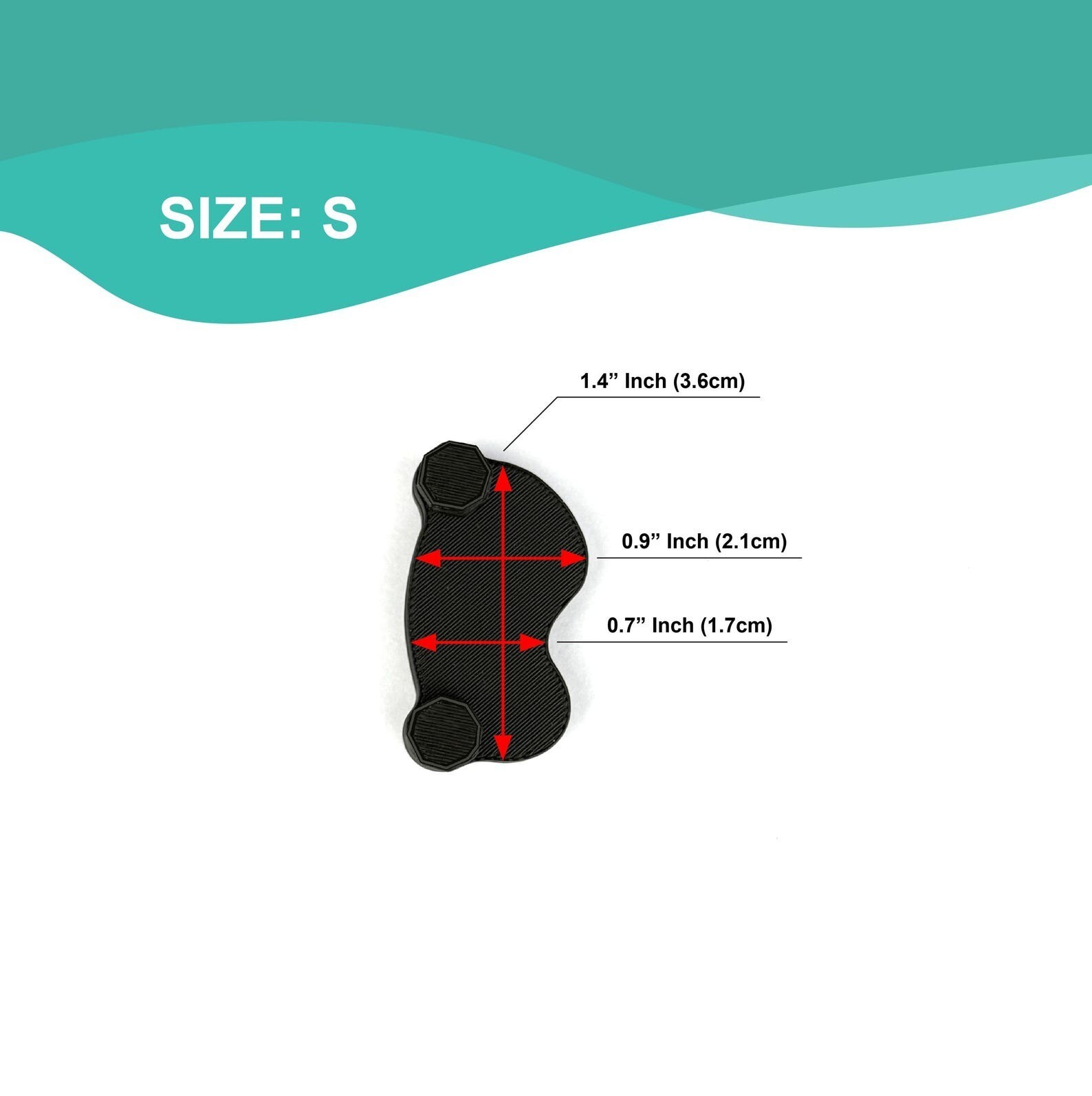 Keloid Compression Earring 3 Sizes Available Medical Post-Surgery Pressure Scar